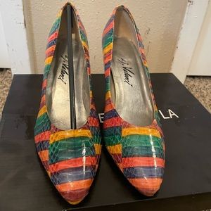 Rainbow 3 inch heel